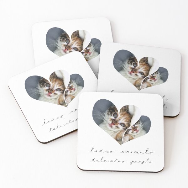 Item preview, loves animals tolerates people designed and sold by successmom.