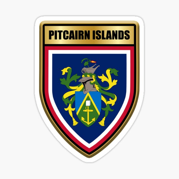 "PITCAIRN ISLANDS Gifts, Masks, Stickers & Products (5)" Sticker for Sale by mpodger Redbubble