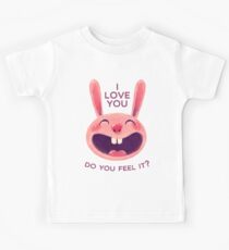 Bunny with love Kids Tee