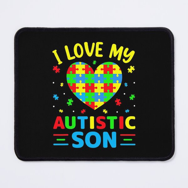 Item preview, I love my Autistic Son designed and sold by MindiLevijoki.
