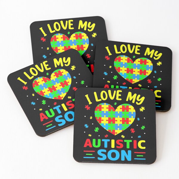 Item preview, I love my Autistic Son designed and sold by MindiLevijoki.
