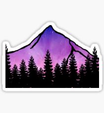 purple mountain majesty Sticker