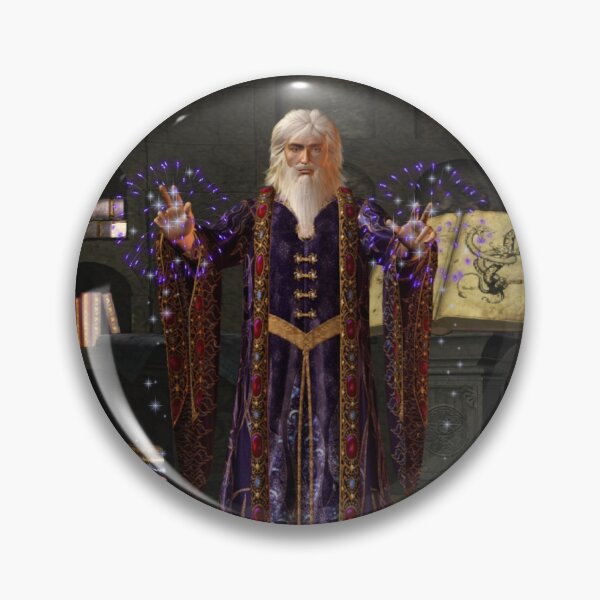 Item preview, The Wizard casts a Spell designed and sold by LoneAngel.