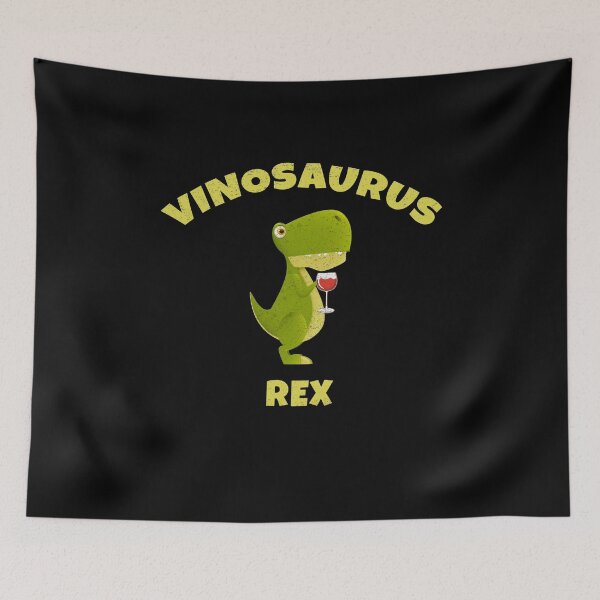 Item preview, Funny Vinosaurus Rex, Vinosaur, Wine Gift designed and sold by Kuma518.