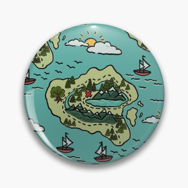 Item preview, Off On An Adventure Treasure Map  designed and sold by Kraina.