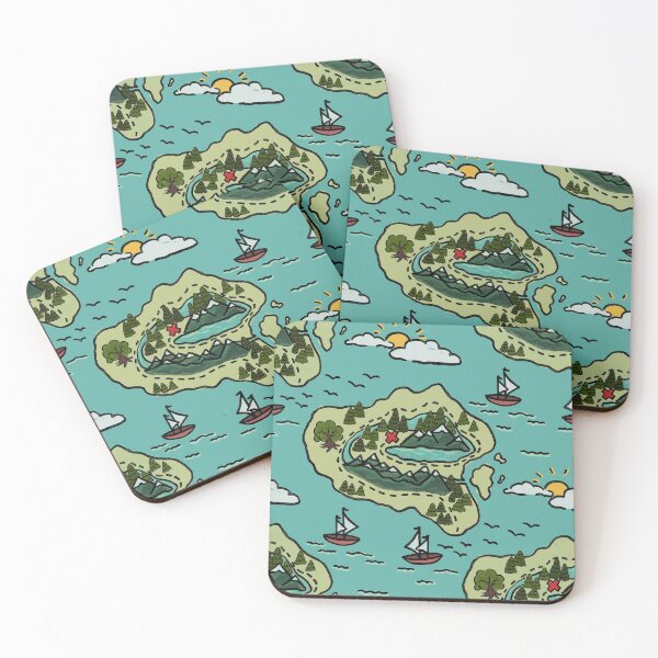 Item preview, Off On An Adventure Treasure Map  designed and sold by Kraina.