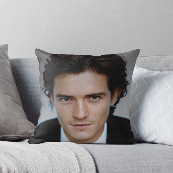 Orlando Bloom Throw Pillow