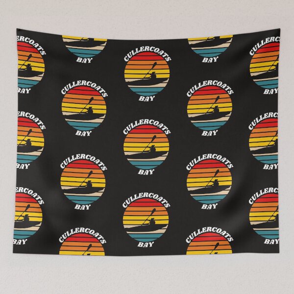 Item preview, Cullercoats Bay Canoeing Kayaking Sunset designed and sold by MerchByCraig.