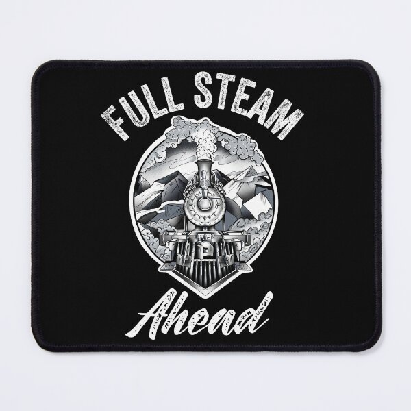 Item preview, Train Collector Goth Steam Train Railfan Full Steam Ahead designed and sold by alb245.