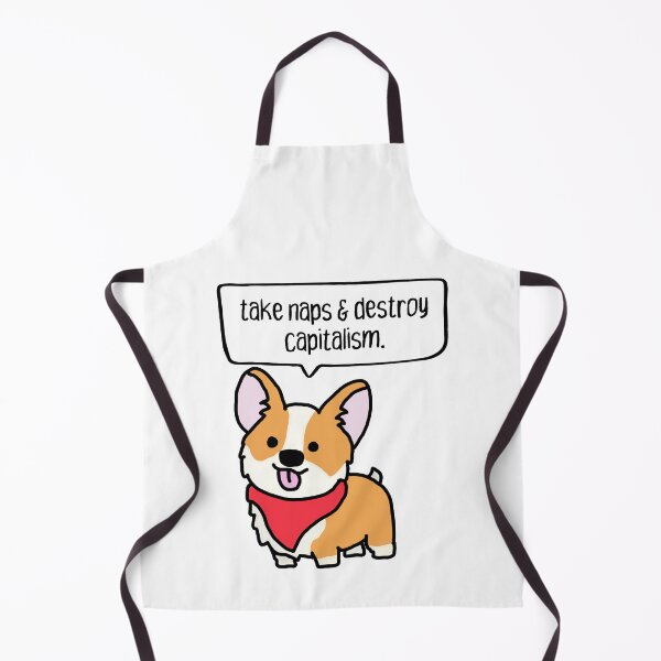 Item preview, anarchist dog. take naps & destroy capitalism. designed and sold by cute anarchist animals.