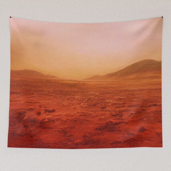Item preview, Mars Landscape Painting designed and sold by orionlodubyal.