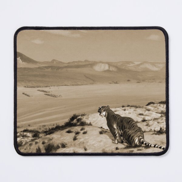 Item preview, Sepia Tiger in desert designed and sold by hockeng.