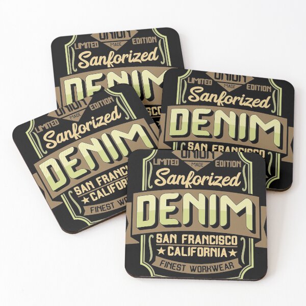 Item preview, Vintage Denim Design - Company, Branding, Logo, retro, workwear, California, San Francisco Tri-blend.png designed and sold by Raynareeks.