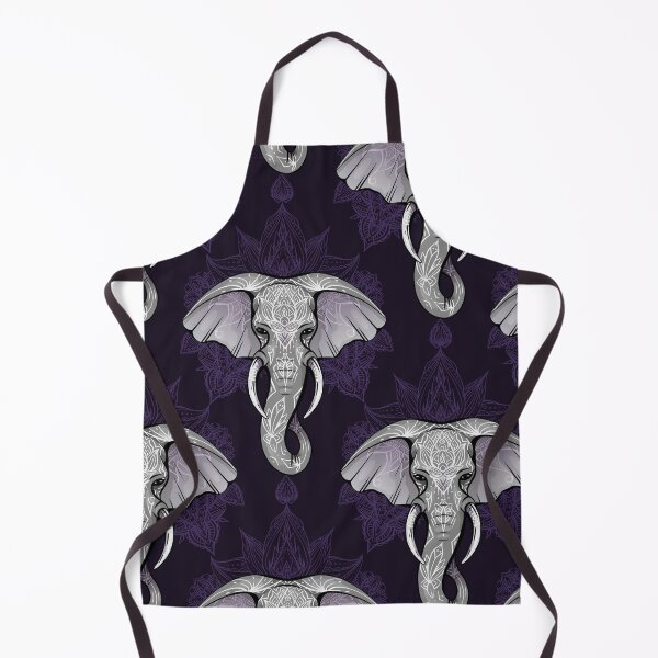 Item preview, Elephant mandala on violet designed and sold by LittleShop79.