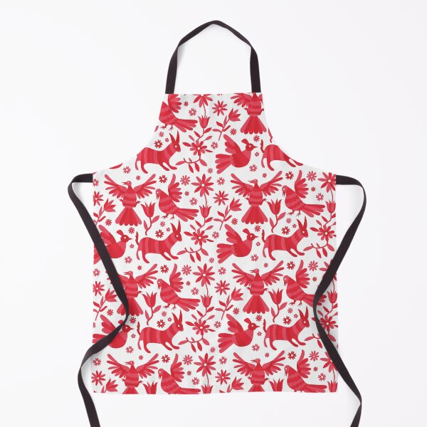 Item preview, RED otomi texture, OTOMI, mexican otomi, mexican art, mexican craft, mexican folk, otomi texture, mexican pattern, flowers, birds, animals, RED PATTERN designed and sold by Terevela.