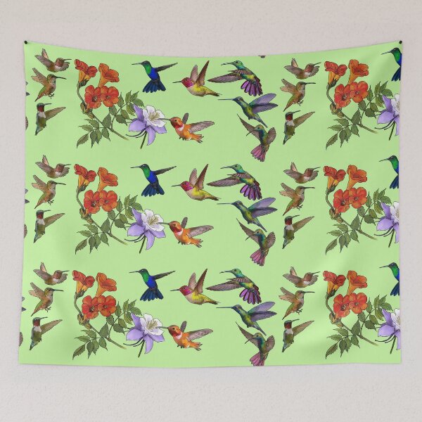 Item preview, Hummingbirds designed and sold by FivePugs.