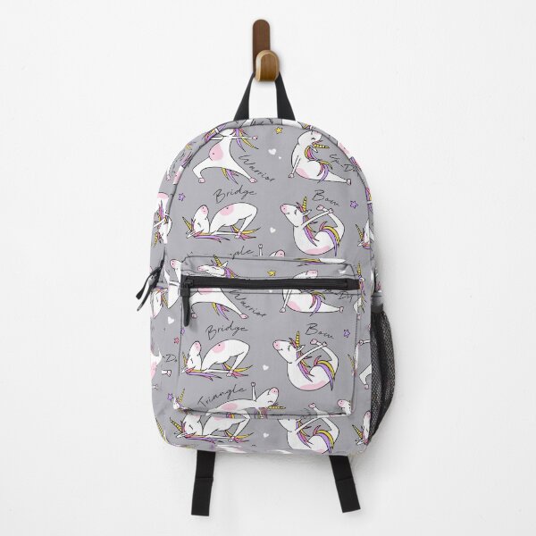 Item preview, Cartoon Yoga Pink Unicorn designed and sold by LittleShop79.