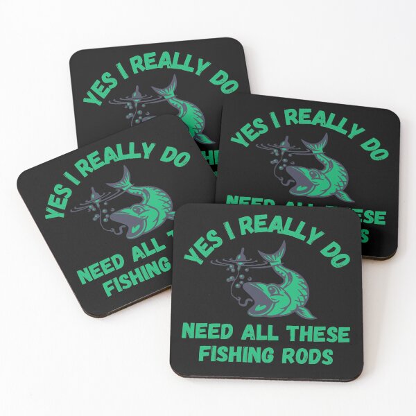 Item preview, Yes I Really Do Need All These Fishing Rods designed and sold by TeePartyHost.