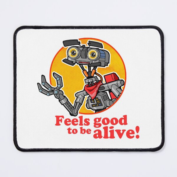 Item preview, Feels Good To Be Alive Johnny Five designed and sold by NeonPanther84.