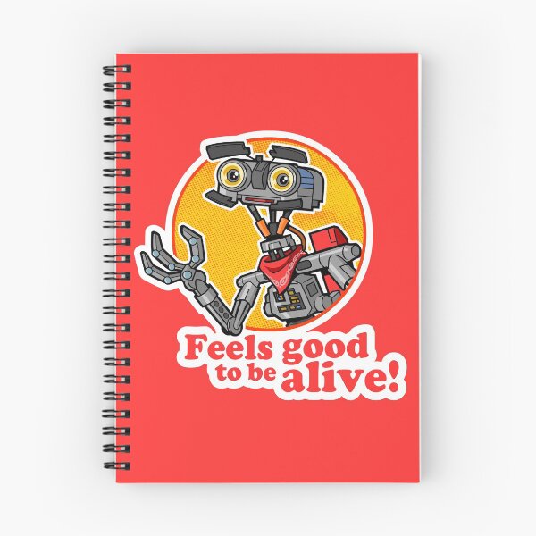 Item preview, Feels Good To Be Alive Johnny Five designed and sold by NeonPanther84.