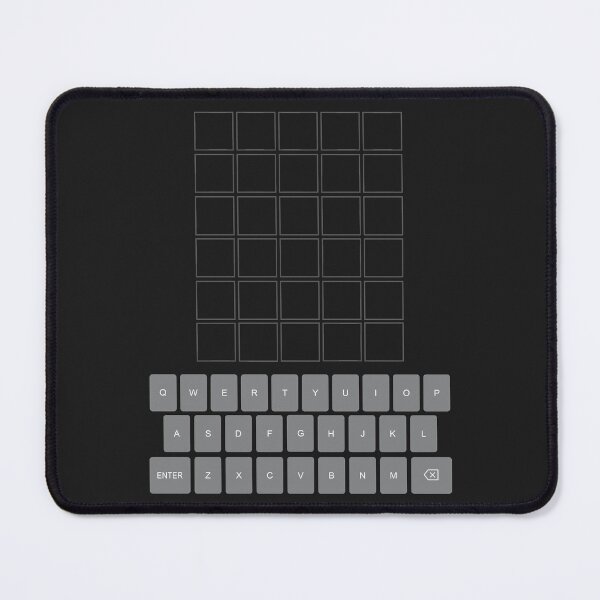 Item preview, Wordle, The Daily Word Game Grid and Keyboard designed and sold by voidcrow.