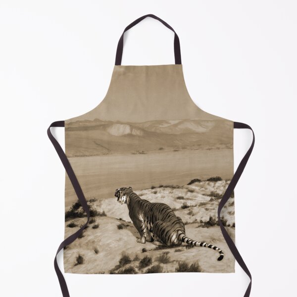 Item preview, Sepia Tiger in desert designed and sold by hockeng.