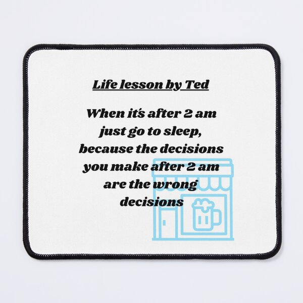 Item preview, Life Lesson by Ted designed and sold by philippp7.