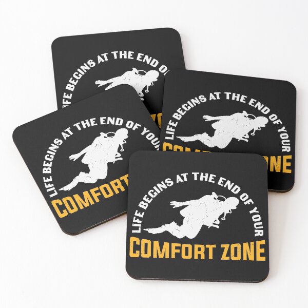 Item preview, Life begins at the end of your comfort zone | Live to Dive designed and sold by ArtbyJamasin.