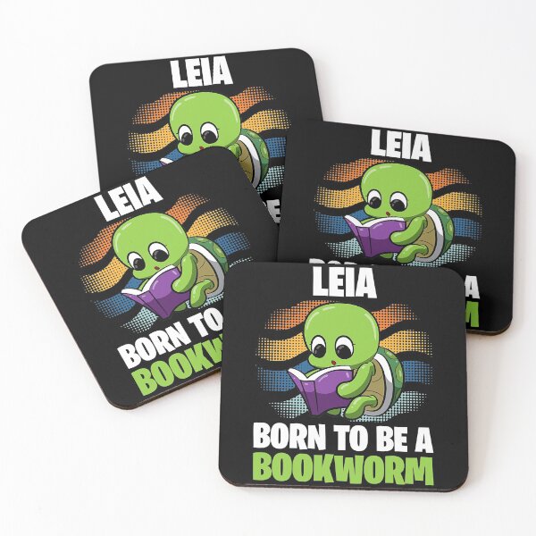 Item preview, Leia - Born To Be A Bookworm - Personalized designed and sold by LemmikkiBadley.