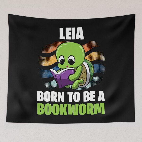 Item preview, Leia - Born To Be A Bookworm - Personalized designed and sold by LemmikkiBadley.