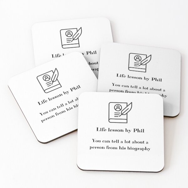 Item preview, Life lesson by Phil designed and sold by philippp7.