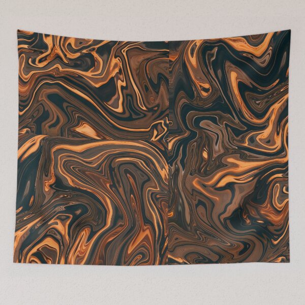 Item preview, Green Liquid marble texture designed and sold by DMJPRINT.