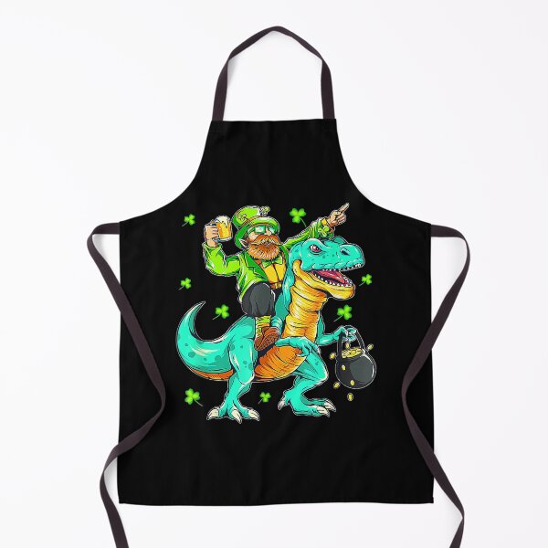 Item preview, Leprechaun Riding Dinasour T Rex St Patrick Day Men  designed and sold by LemmikkiBadley.