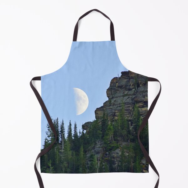 Item preview, First Quarter Moon at Glacier National Park designed and sold by EzrasTrinkets.