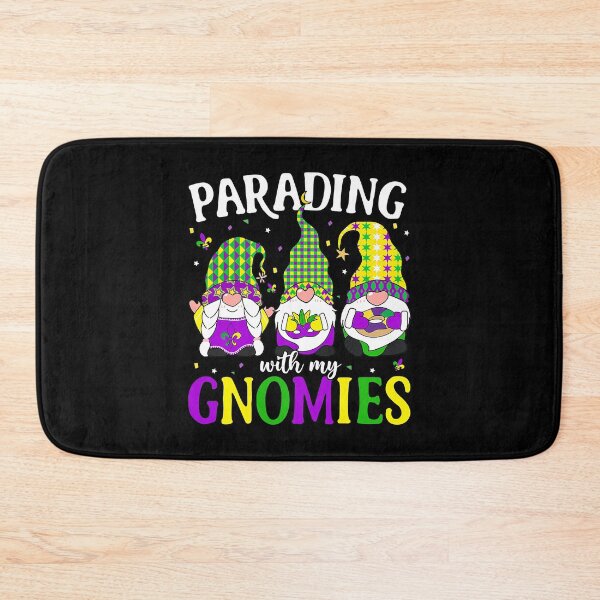 Item preview, Mardi Gras Apparel For Women Men Purple Mardi Gras Gnomies designed and sold by LemmikkiBadley.