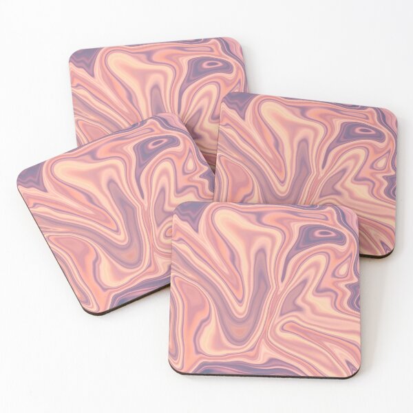 Item preview, Pink and Purple Liquid marble texture designed and sold by DMJPRINT.