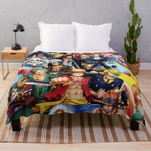Best All Characters Anime Throw Blanket