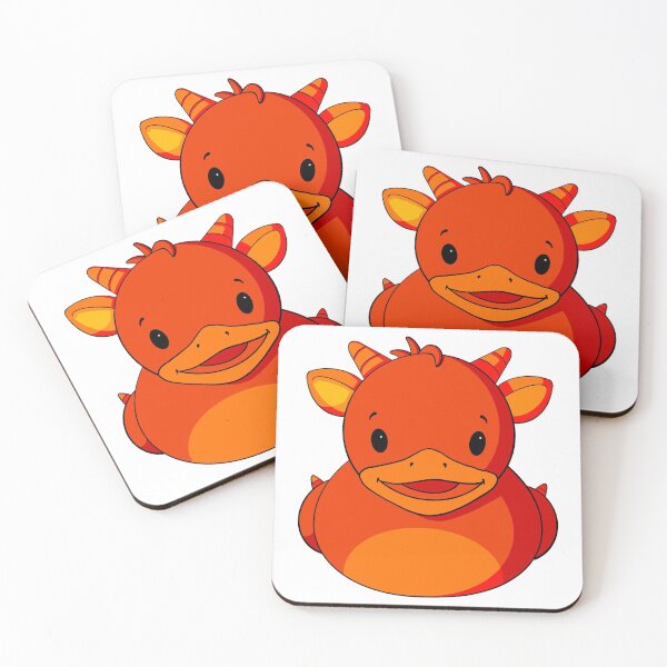 Item preview, Orange Dragon Rubber Duck designed and sold by Alisha Ober Designs.