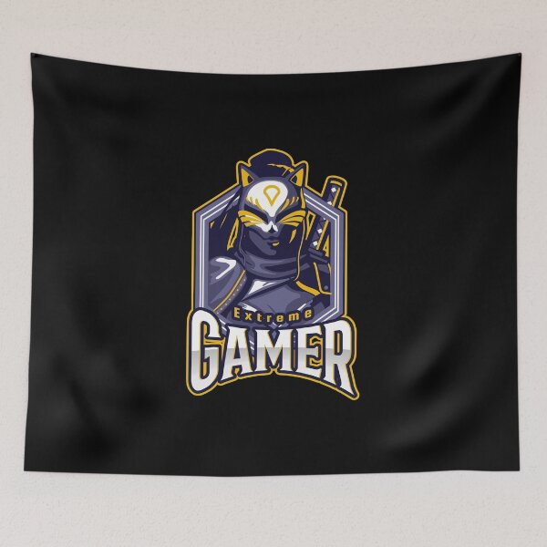 Item preview, Extreme Gamer with Masked Female designed and sold by PRIVARSHU.
