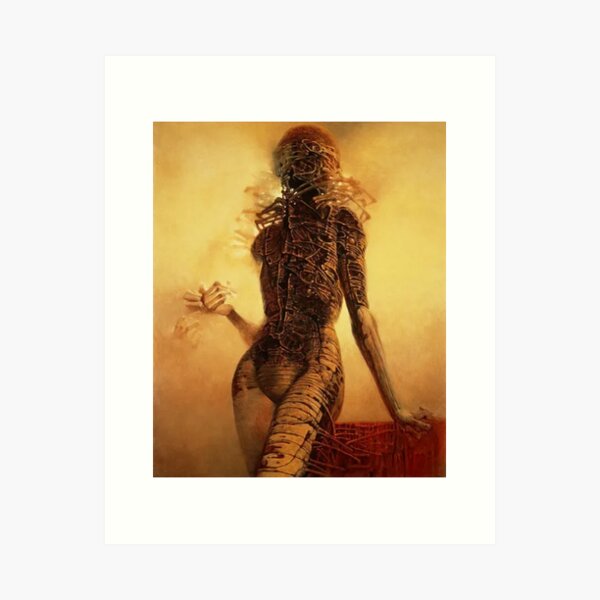 Beksinski Art Art Print