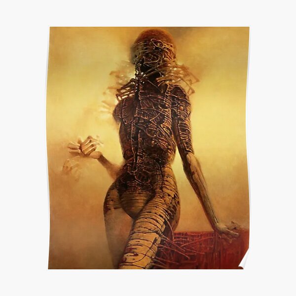 Beksinski Art Poster