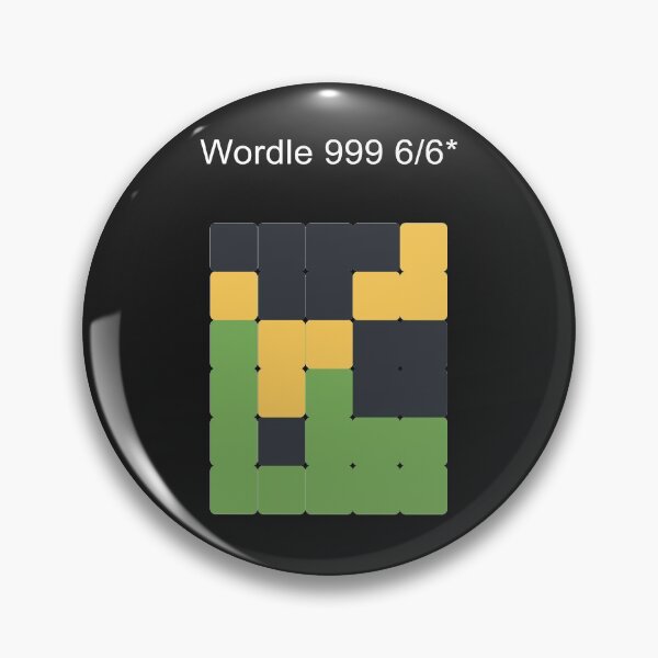 Item preview, Hardmode Wordle Completed, The Daily Word Game Grid in Share Mode designed and sold by voidcrow.