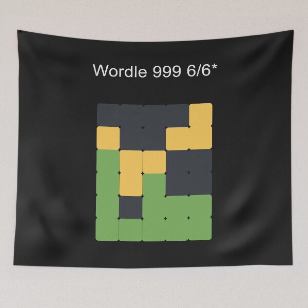 Item preview, Hardmode Wordle Completed, The Daily Word Game Grid in Share Mode designed and sold by voidcrow.