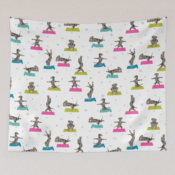 Item preview, Yoga dogs poses  designed and sold by SweetThreads79.