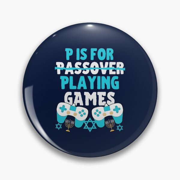 Item preview, Happy Passover 2022 Day P Is For Playing Video Games Passover Pesach Funny Boys Kids designed and sold by Dr.YesOrNo.
