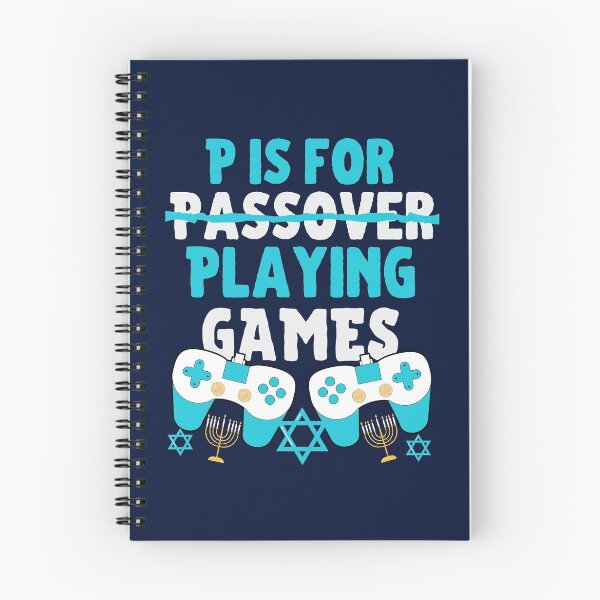 Item preview, Happy Passover 2022 Day P Is For Playing Video Games Passover Pesach Funny Boys Kids designed and sold by Dr.YesOrNo.