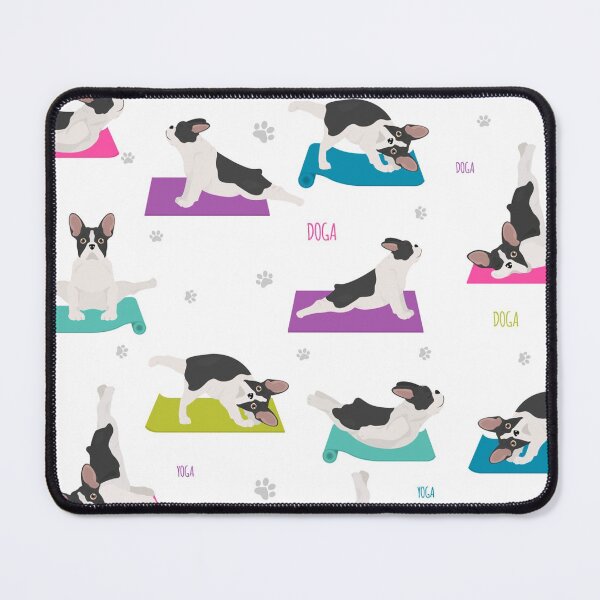 Item preview, French bulldog yoga designed and sold by SweetThreads79.