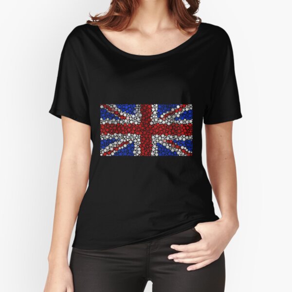Bubble Union Flag Relaxed Fit T-Shirt