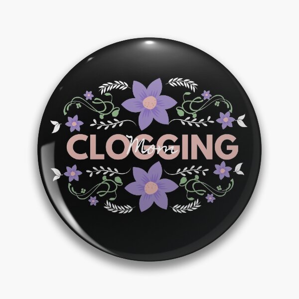 Item preview, Clogging Mom.  Gift for Clogger. Purple and Pink designed and sold by SherylThomas223.