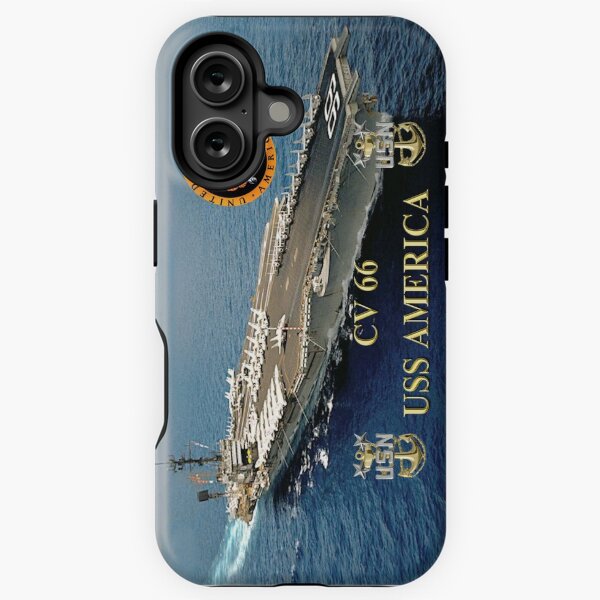 Vista previa del artículo con la obra «CV-66 USS América», diseñado y vendido por Mil Merchant.